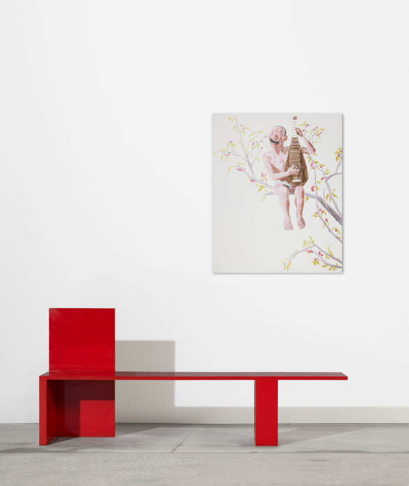 Yue Minjun – Sans titre (Sourire-isme n° 12)
