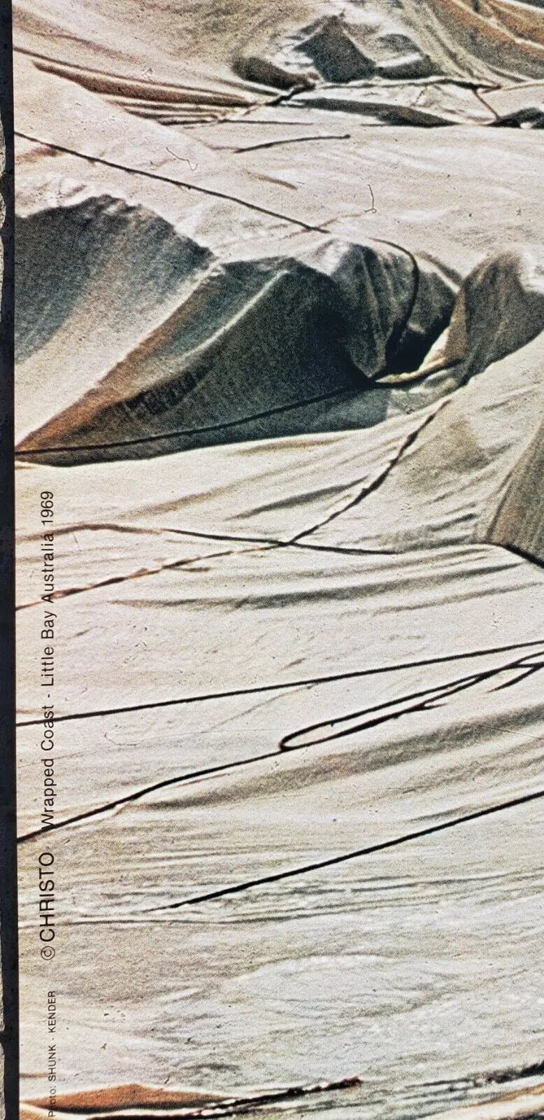 Christo et Jeanne-Claude Wrapped Coast - Little Bay Australia 1969 LYNART Store