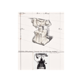 Christo & Jeanne-Claude – Wrapped Telephone, Project for L. M. Ericsson Model (1985)