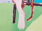 Claire Tabouret, Self Portrait in a Robe (Purple) Ukiyo-e (2025) LYNART STORE