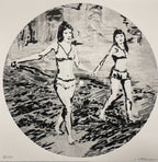 Claire tabouret, LIGHT PAST BLUE (2019) LYNART STORE