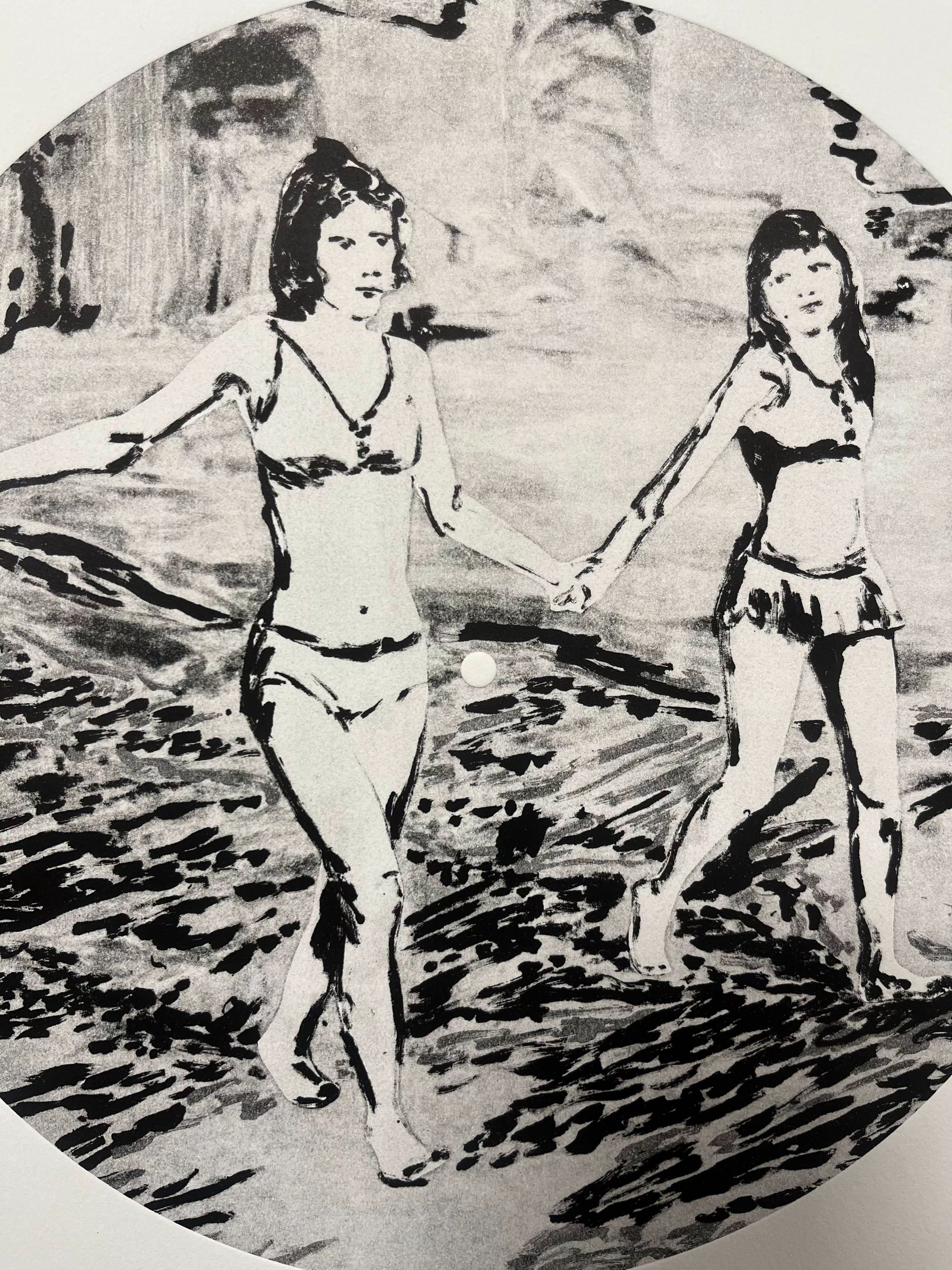 Claire tabouret, LIGHT PAST BLUE (2019) LYNART STORE