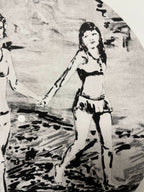 Claire tabouret, LIGHT PAST BLUE (2019) LYNART STORE