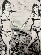 Claire tabouret, LIGHT PAST BLUE (2019) LYNART STORE