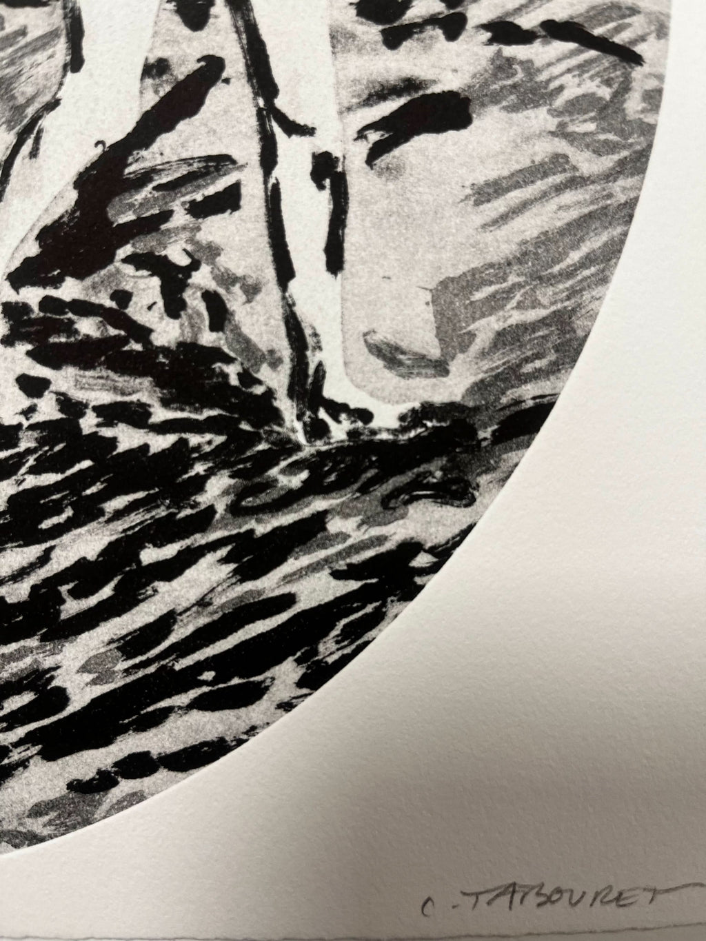 Claire tabouret, LIGHT PAST BLUE (2019) LYNART STORE