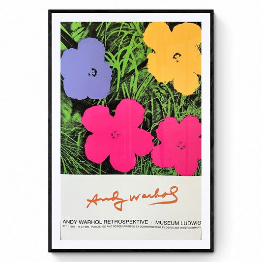 Andy Warhol, Retrospektive - Flowers x Ludwig Museum