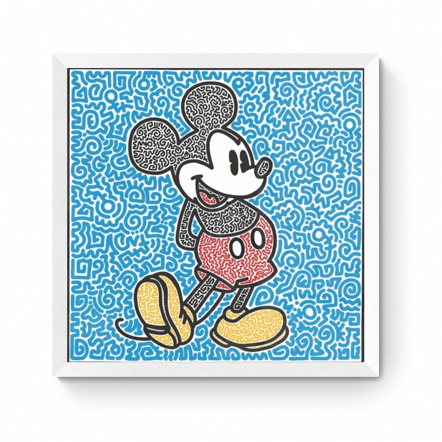 Mickey Mouse- Mr Doodle Sérigraphie