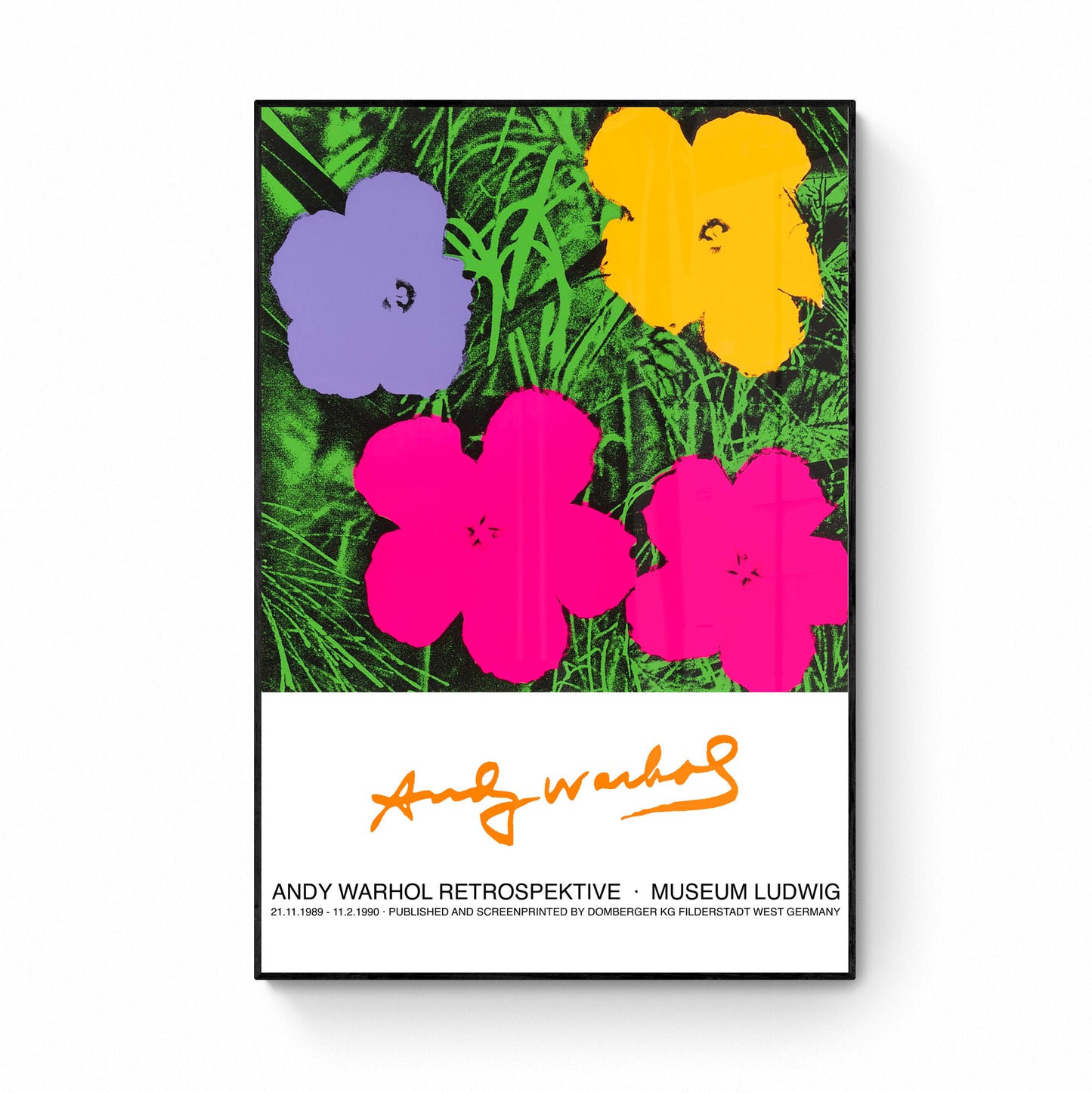 Andy Warhol, Retrospektive - Flowers x Ludwig Museum