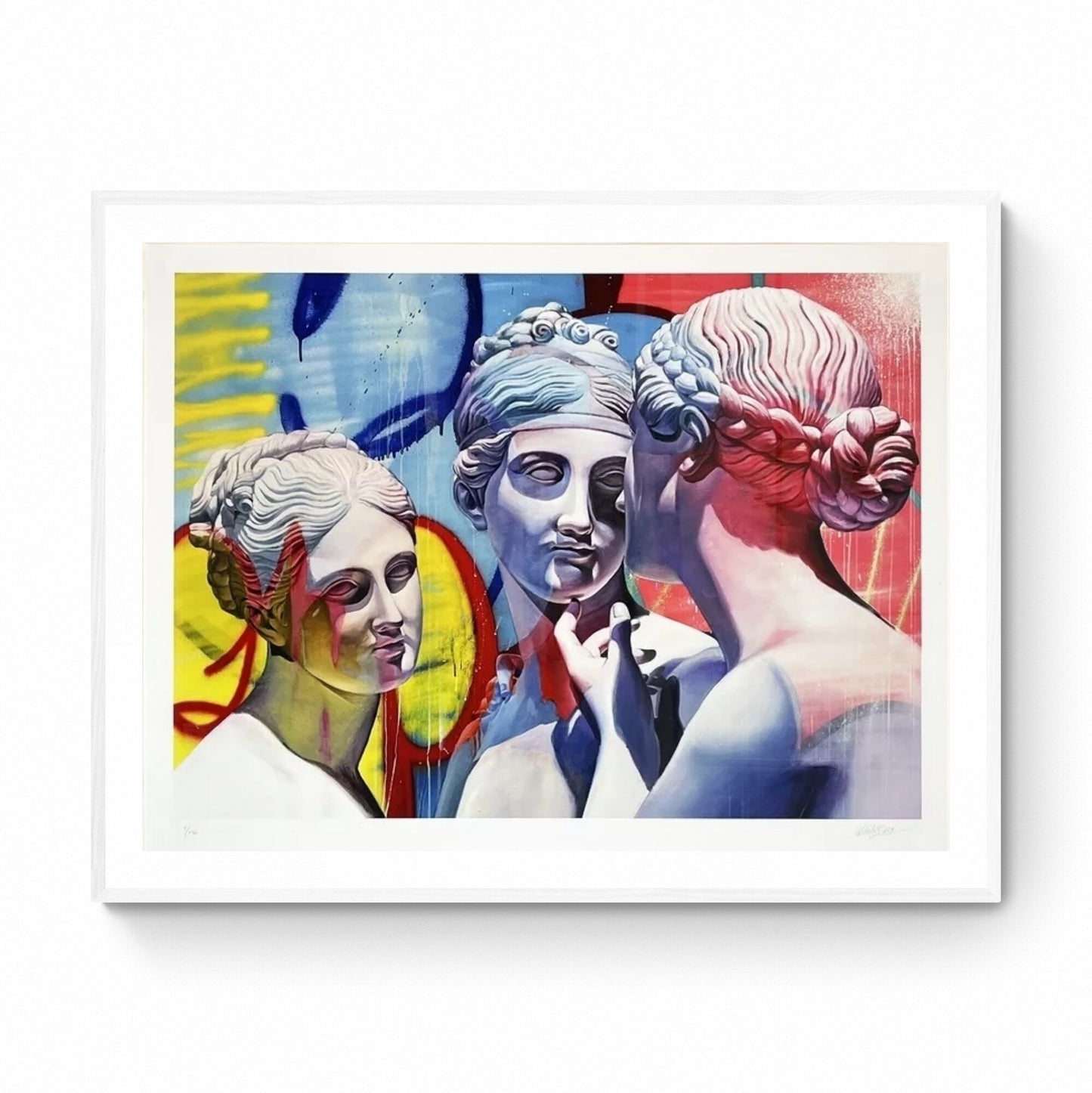 Orphic Hymn to the Three Graces, 2021 – Lithograph