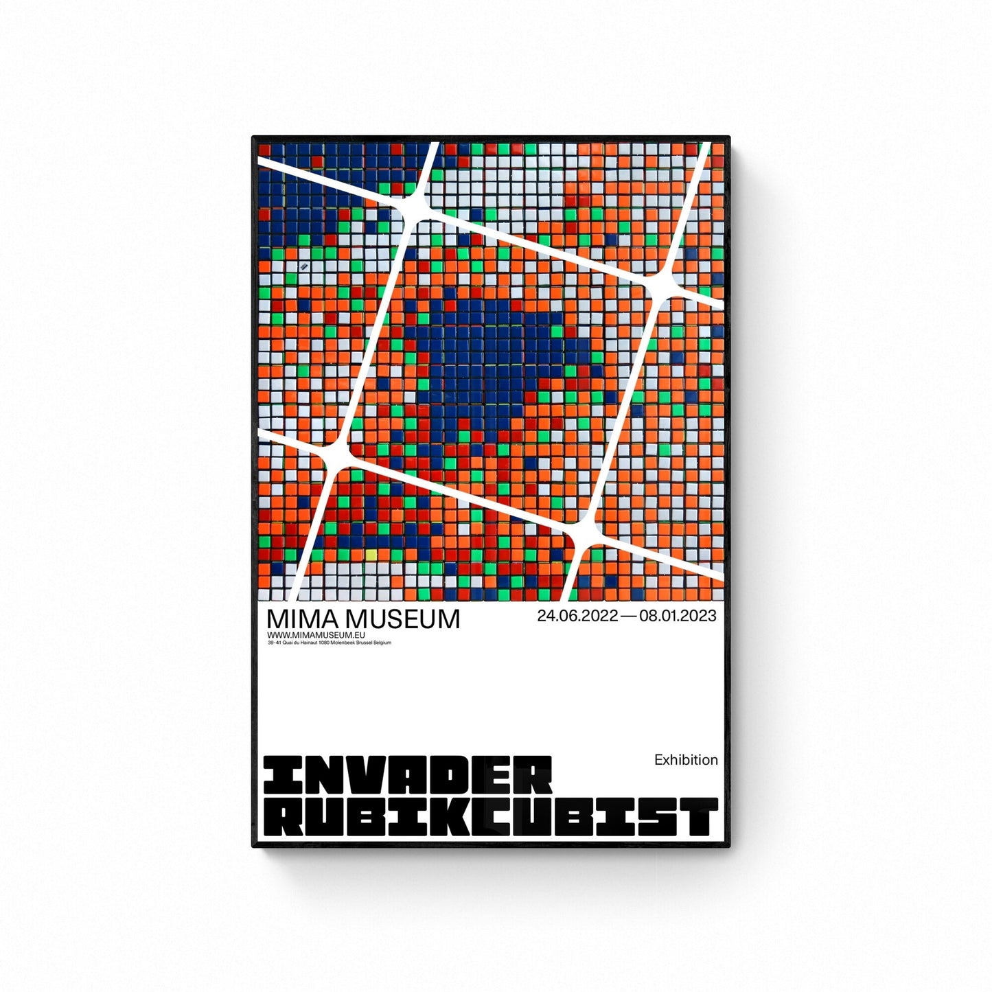 INVADER RUBIKCUBIST - Official Posters - Best offer