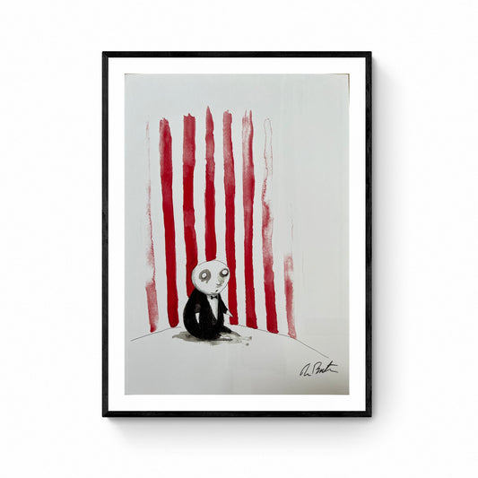 Tim Burton, Penguin Boy, print officiel signé