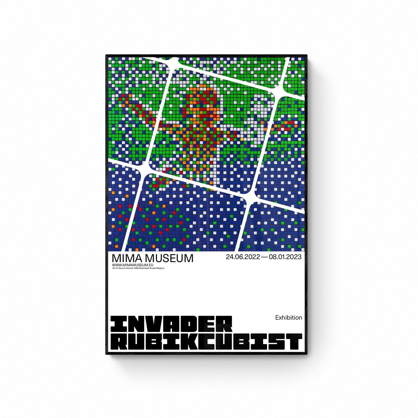 INVADER RUBIKCUBIST - Official Posters - Best offer