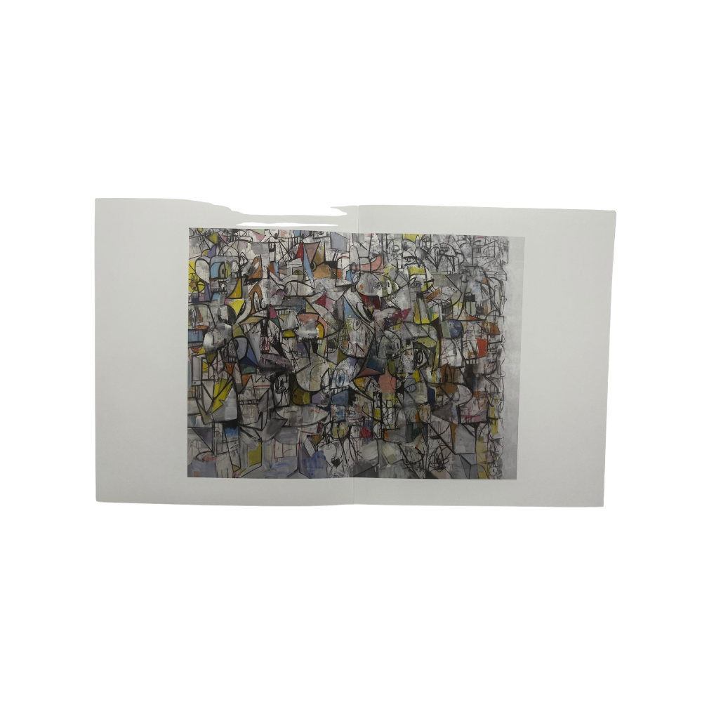 George Condo - Plate 16 Compression noire et rouge (2011) I Édition limitée