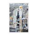 Cui Jie - Shanghai Federation (Hand Finished) - Archival pigment print with 3-color screenprint