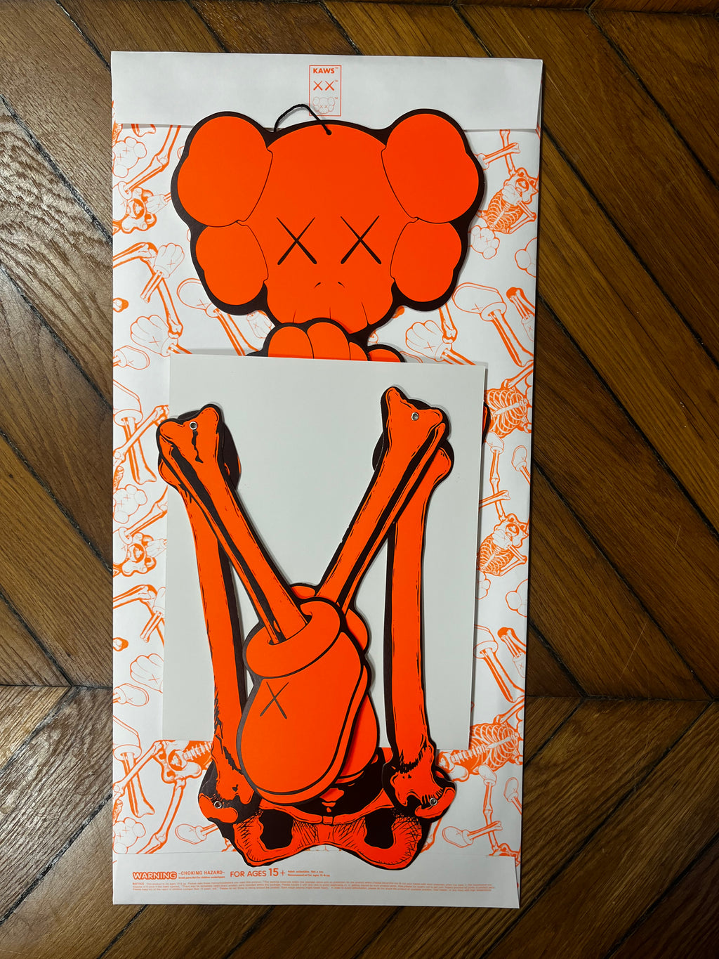 Kaws - Coffret de 4 squelettes compagnons (2021) | Édition limitée