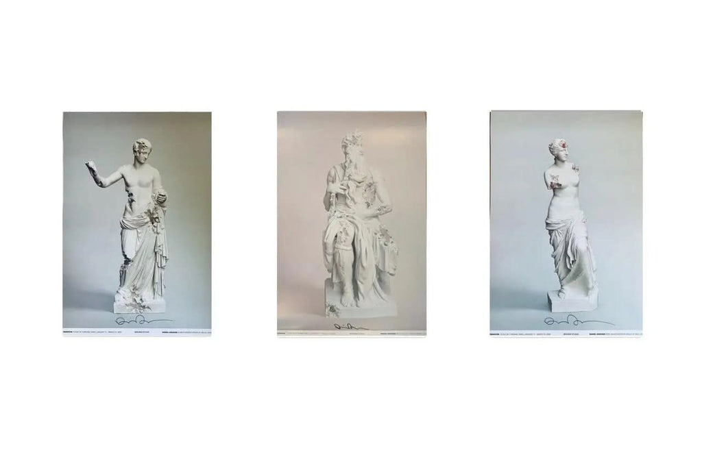 DANIEL ARSHAM - SET 3 POSTERS "3020" (VENUS MILO, VENUS ARLES, MOSES) LYNART Store
