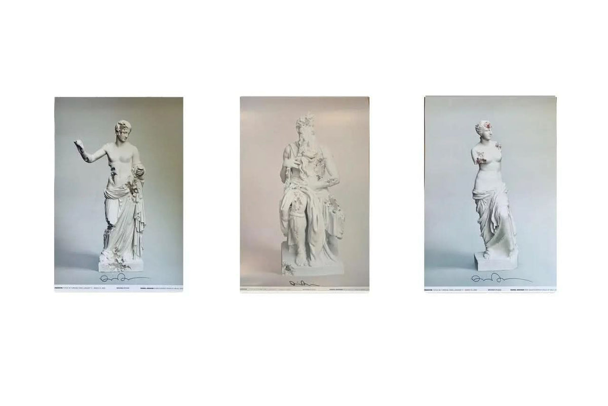 DANIEL ARSHAM - SET 3 POSTERS "3020" (VENUS MILO, VENUS ARLES, MOSES) LYNART Store