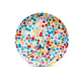 Damien Hirst - All Over Dot Assiette (Petite) Sérigraphiée Currency Dot design - Fine Bone China