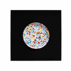 Damien Hirst - All Over Dot Assiette (Petite) Sérigraphiée Currency Dot design LYNART STORE
