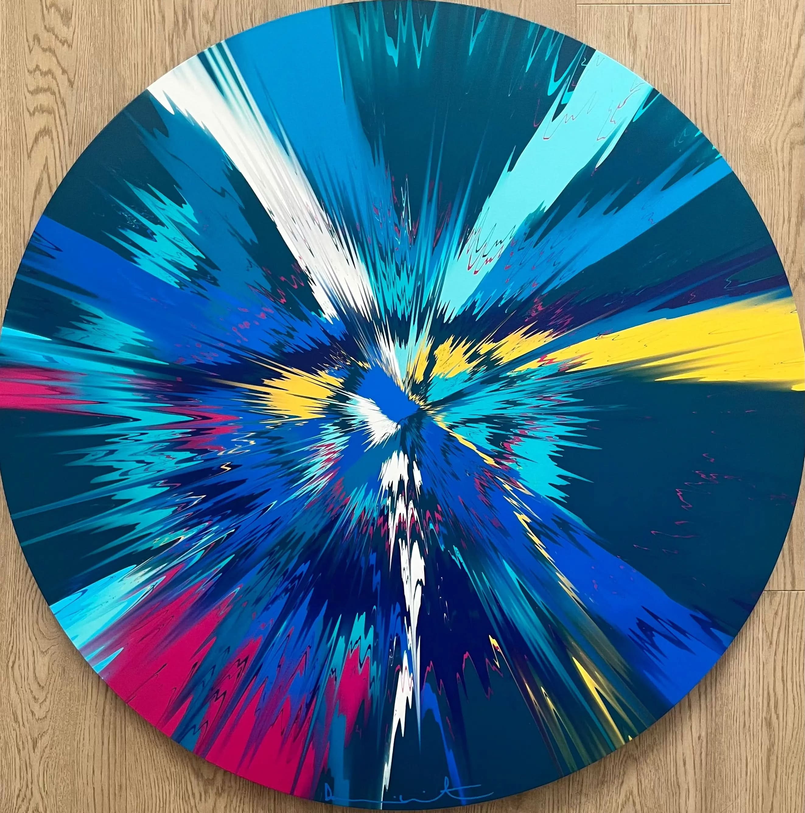 Damien Hirst - H12-1-54, Beautiful Self Regulating Painting, 2023 LYNART Store