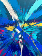 Damien Hirst - H12-1-54, Beautiful Self Regulating Painting, 2023 LYNART Store