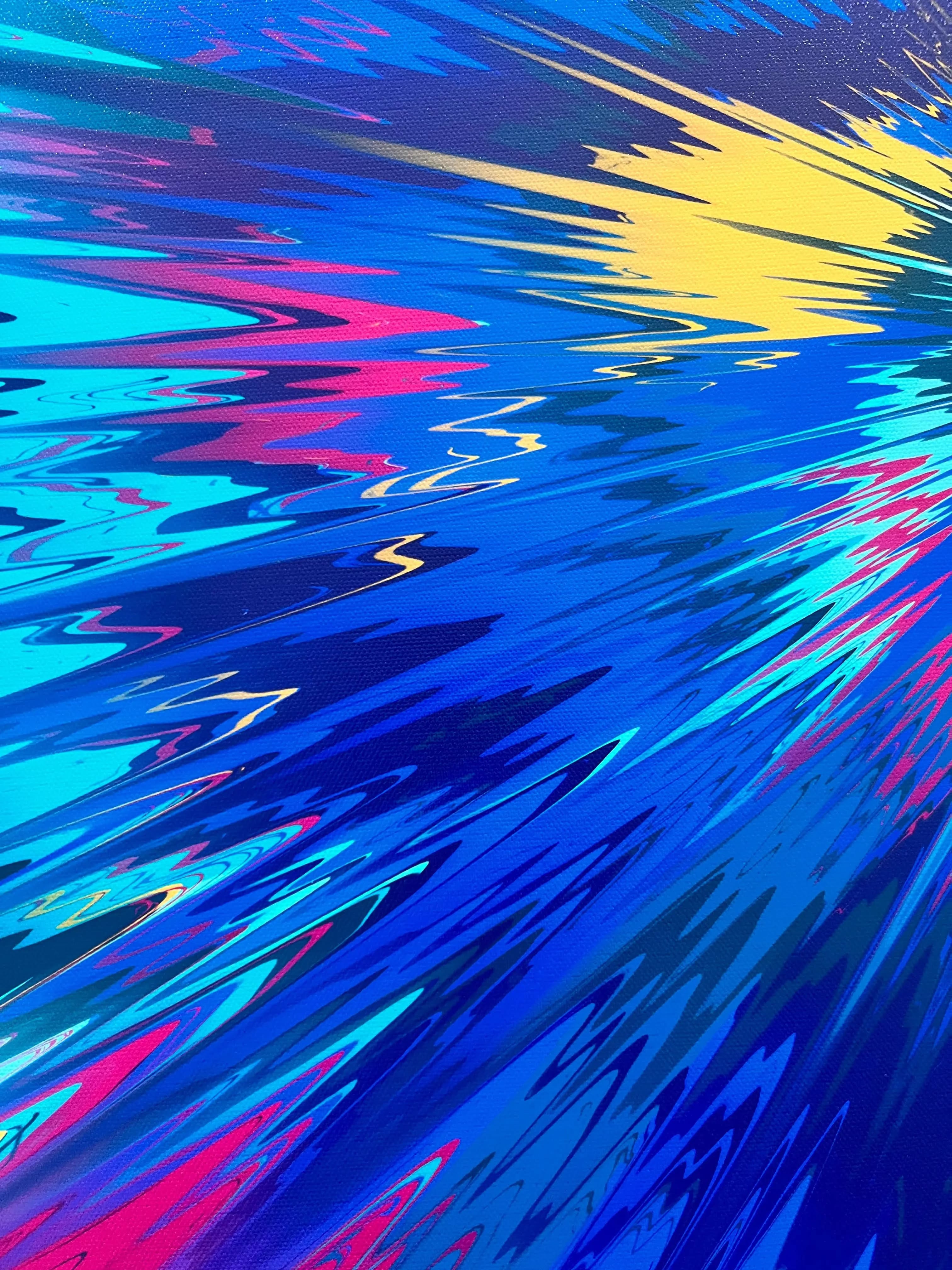 Damien Hirst - H12-1-54, Beautiful Self Regulating Painting, 2023 LYNART Store