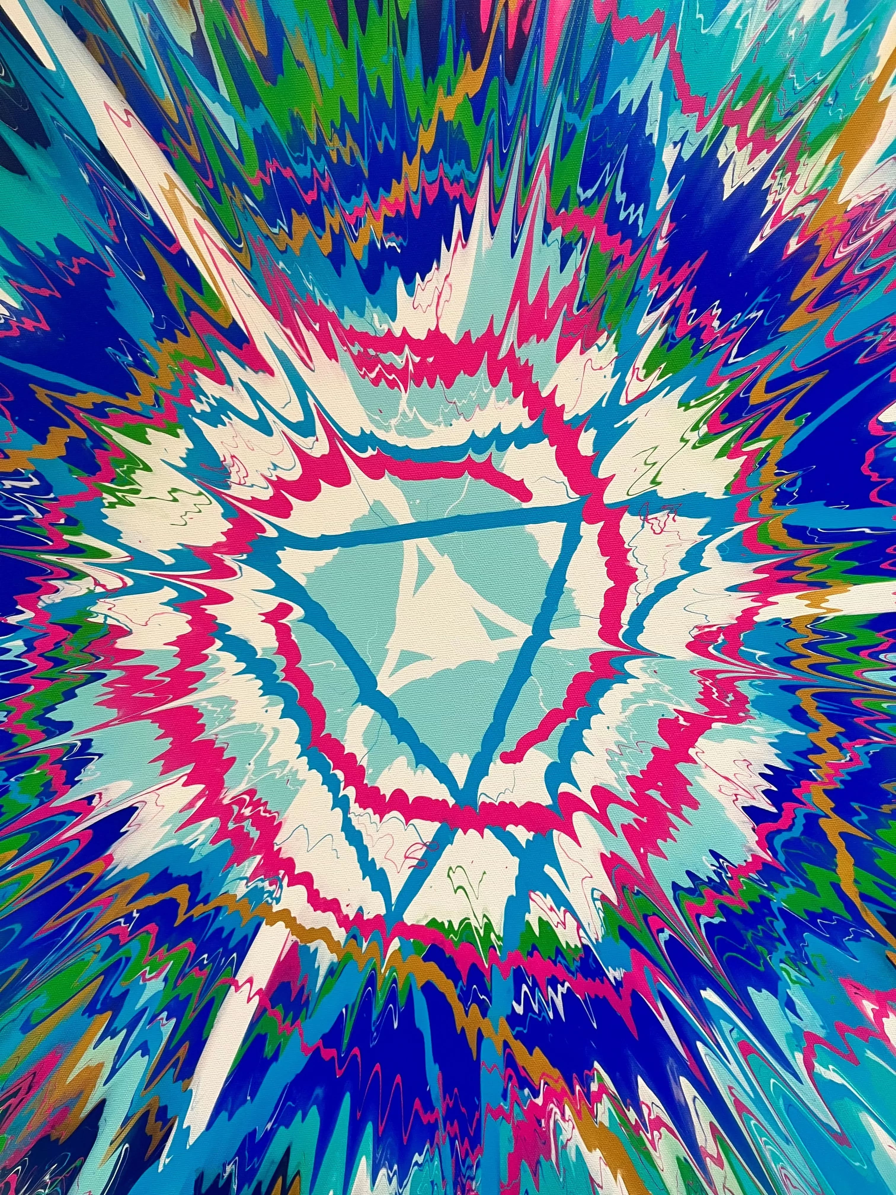 Damien Hirst, H12-1-911 - Beautiful, Powerful Painting – LYNART STORE