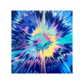 Damien Hirst - H12-5-11 , Beautiful Fair-snow  Painting, 2023 - giclée print on poly-cotton artist canvas