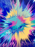 Damien Hirst - H12-5-11 , Beautiful Fair-snow  Painting, 2023 LYNART Store