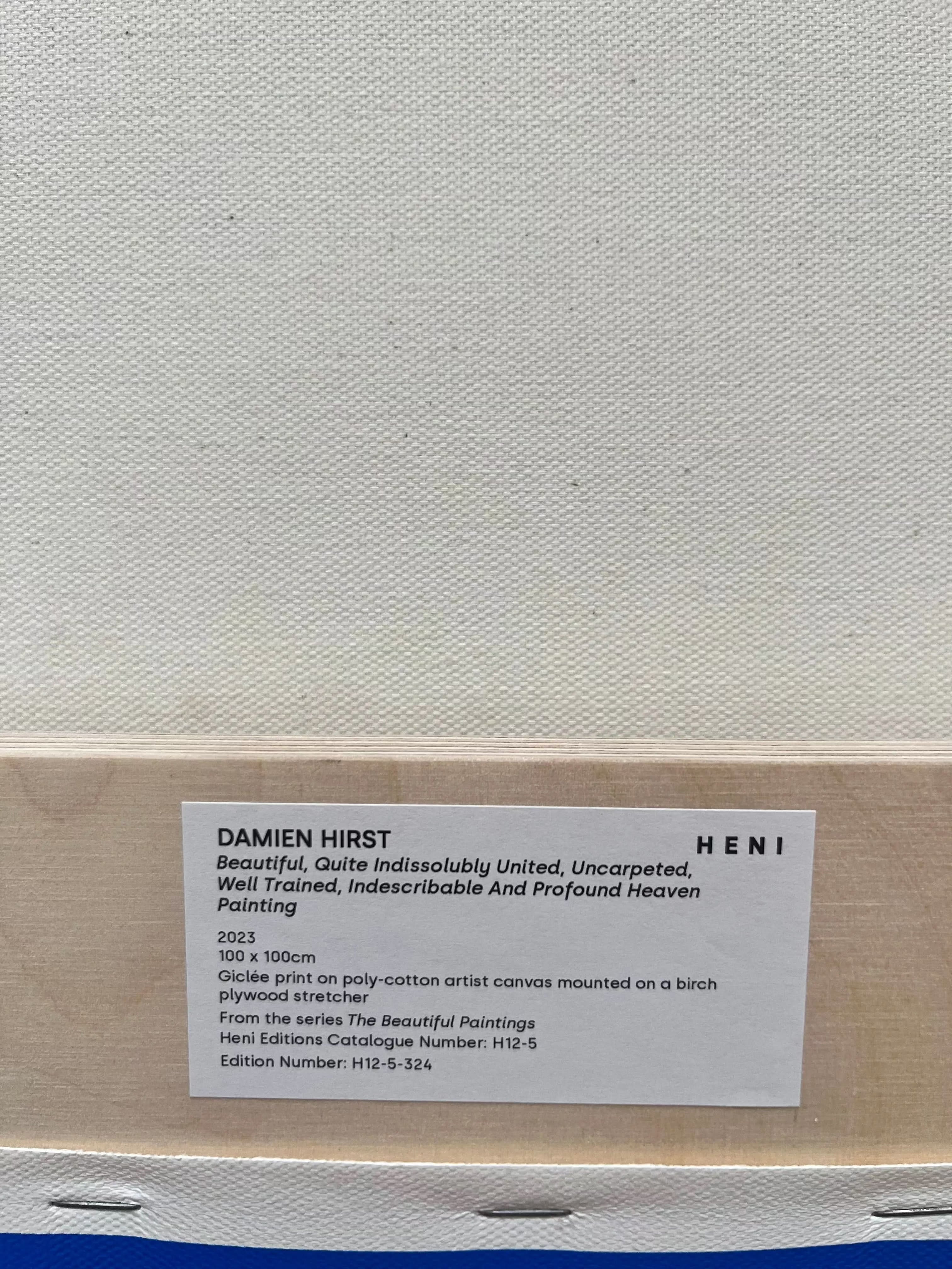 Damien Hirst - H12-5-324, Beautiful Quite Indissolubly United Painting, 2023 LYNART Store