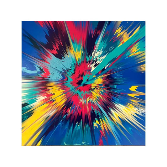 Damien Hirst - H12-5-372- Beautiful Exceptionally Great Vapor Painting 2023 LYNART Store