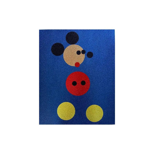 Damien Hirst - Mickey (Blue Glitter) (2016) LYNART STORE