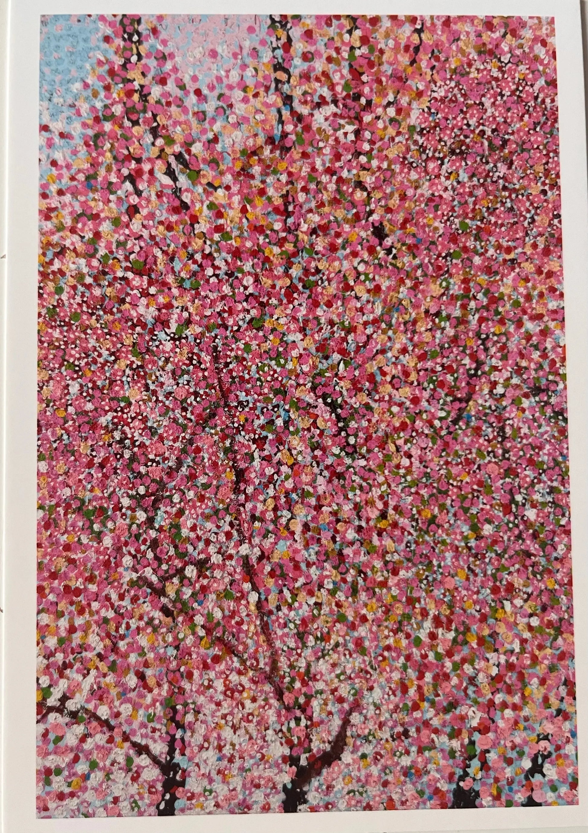 Damien Hirst - Set de 5 cartes postales - Cerisiers en Fleurs LYNART Store