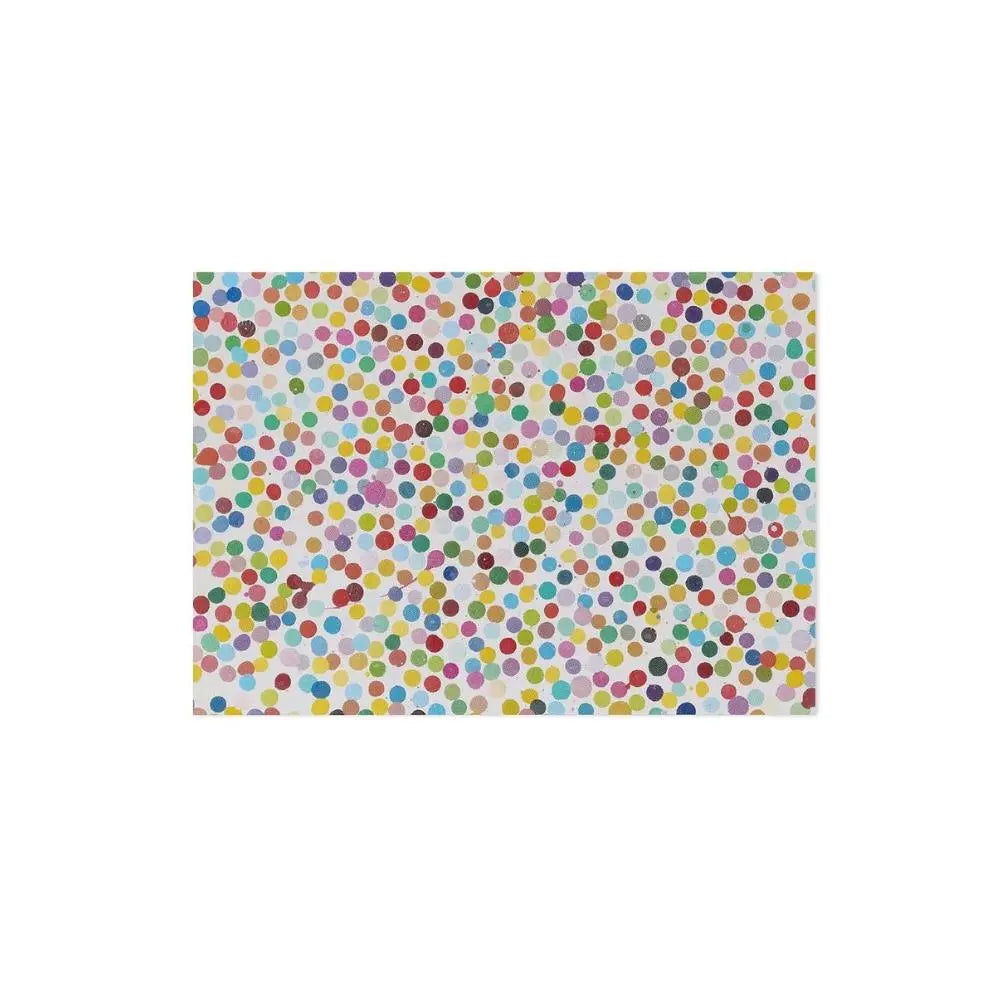 Damien Hirst - The Currency Postcards - screen–printed with a vibrant Currency Dot design LYNART STORE