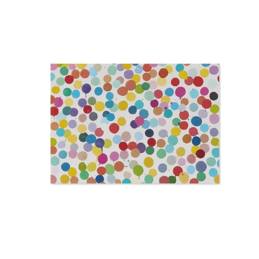 Damien Hirst - The Currency Postcards - screen–printed with a vibrant Currency Dot design LYNART STORE