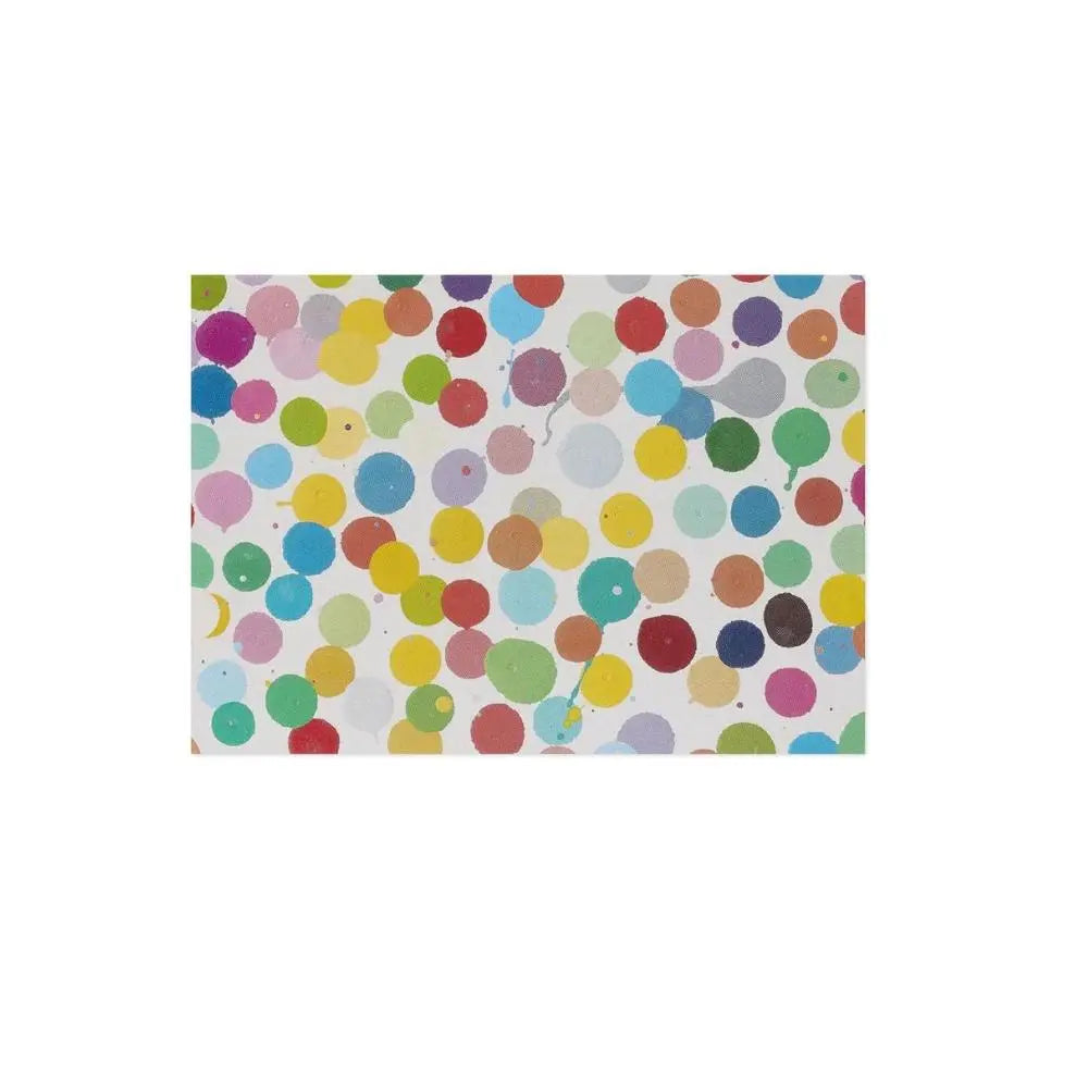 Damien Hirst - The Currency Postcards - screen–printed with a vibrant Currency Dot design LYNART STORE