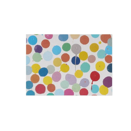 Damien Hirst - The Currency Postcards - screen–printed with a vibrant Currency Dot design LYNART STORE