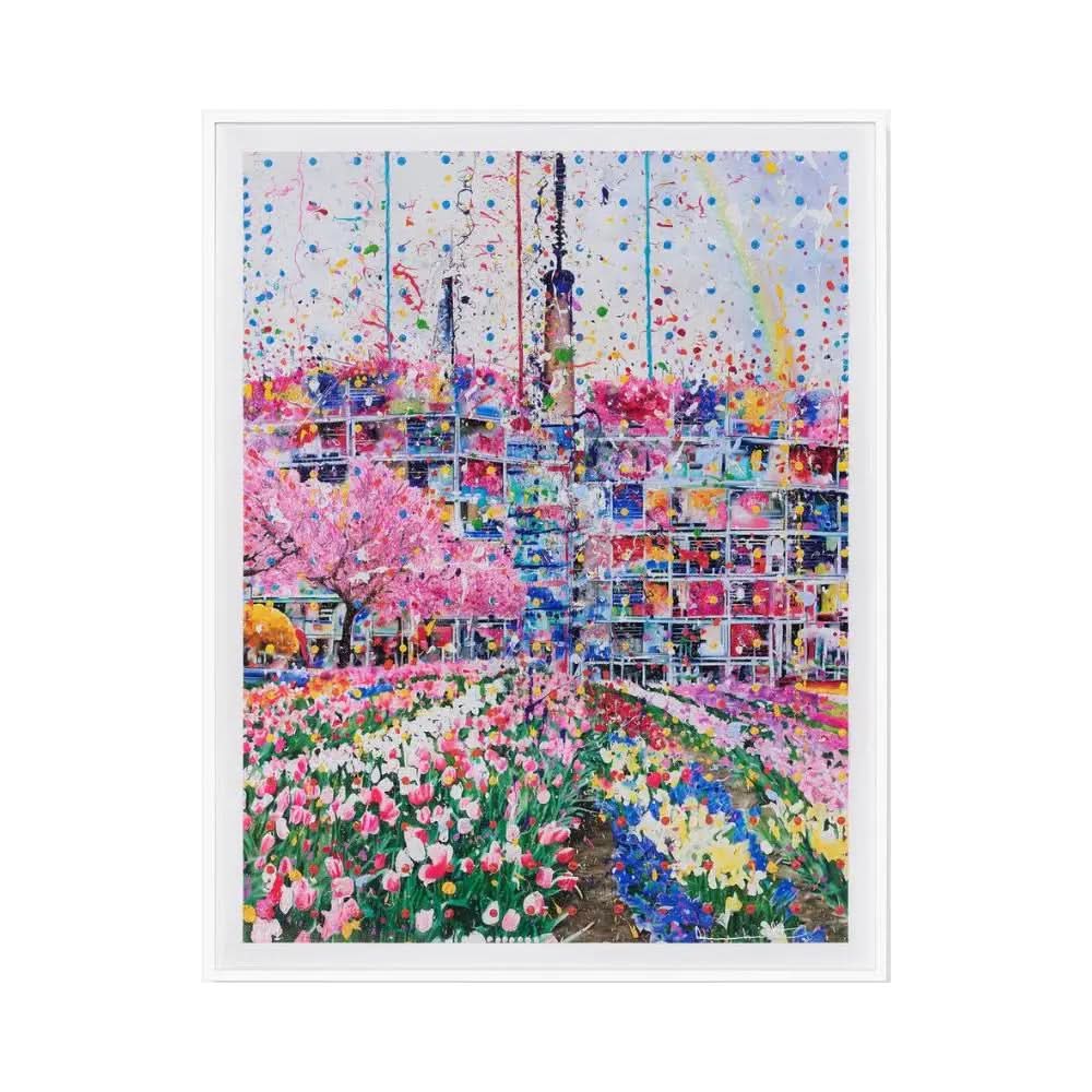 Damien Hirst, Civilisation Exploding  H17-4, 2024 - Giclée print on smooth cotton