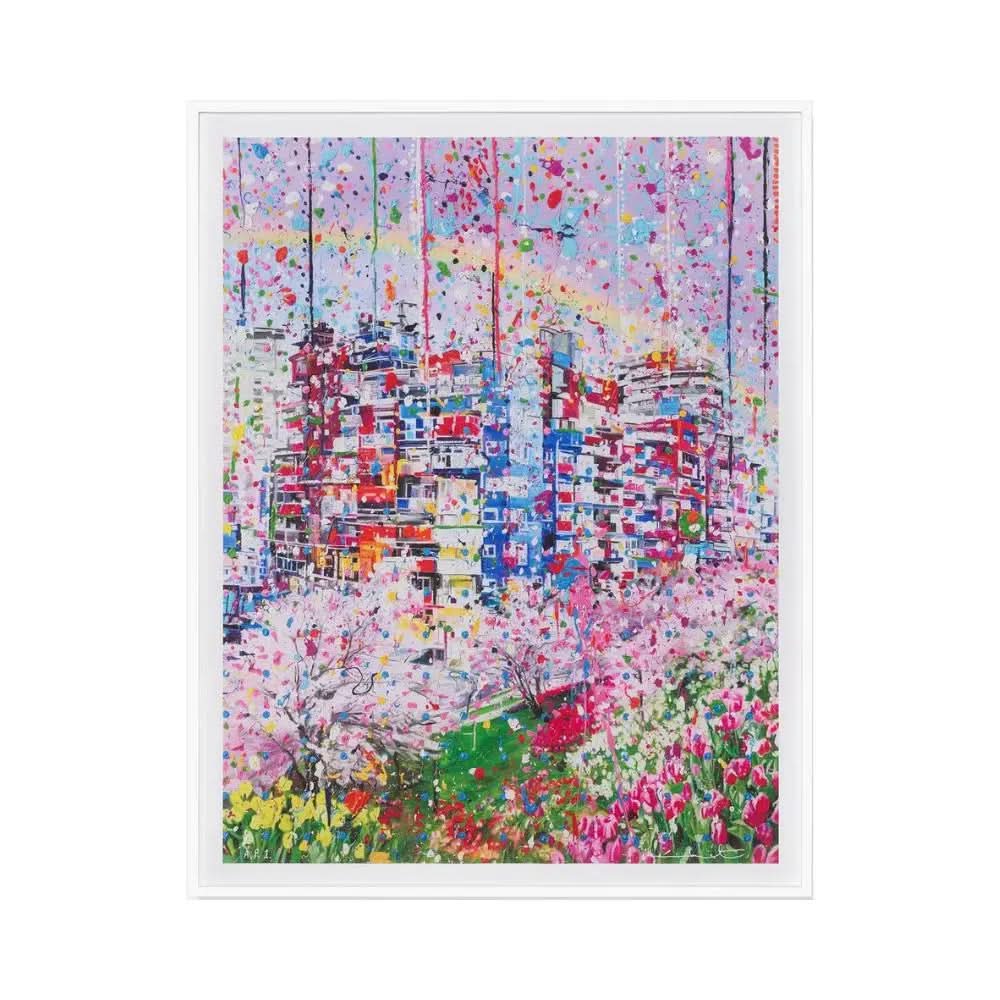 Damien Hirst, Civilisation Rising H17-1, 2024 - Giclée print on smooth cotton