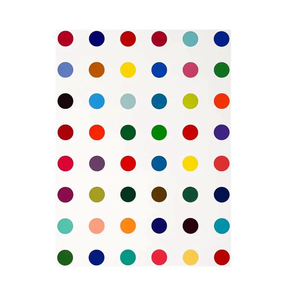 Damien Hirst, Untitled, 2007 - Copperplate etching printed in 48 colors on Hahnemühle rag paper