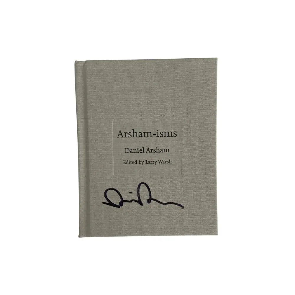 Daniel Arsham ARSHAM-ISMS Livre signé LYNART Store