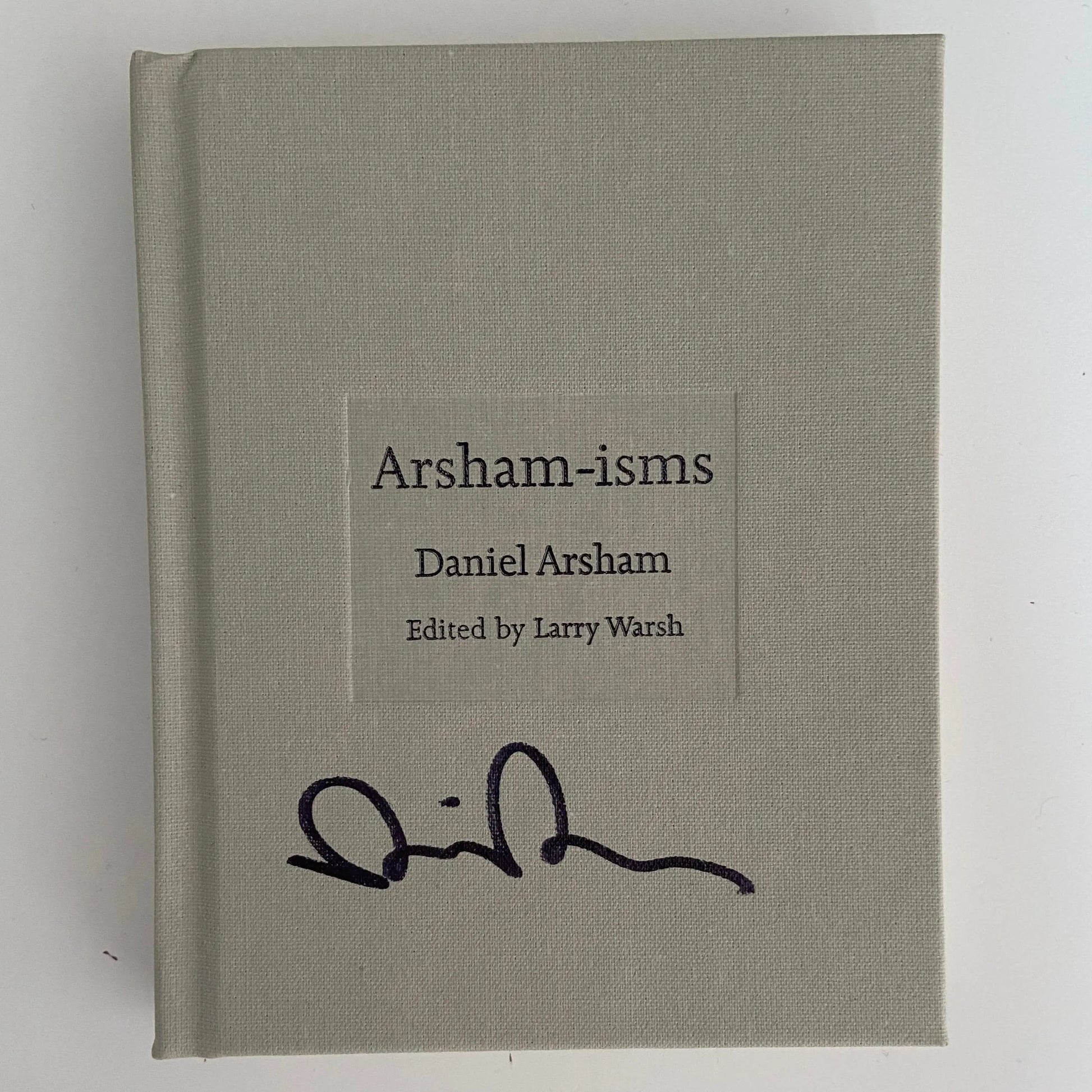 Daniel Arsham ARSHAM-ISMS Livre signé LYNART Store