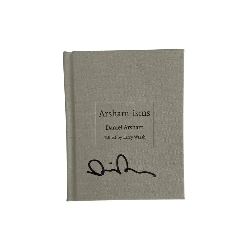 Daniel Arsham ARSHAM-ISMS Livre signé