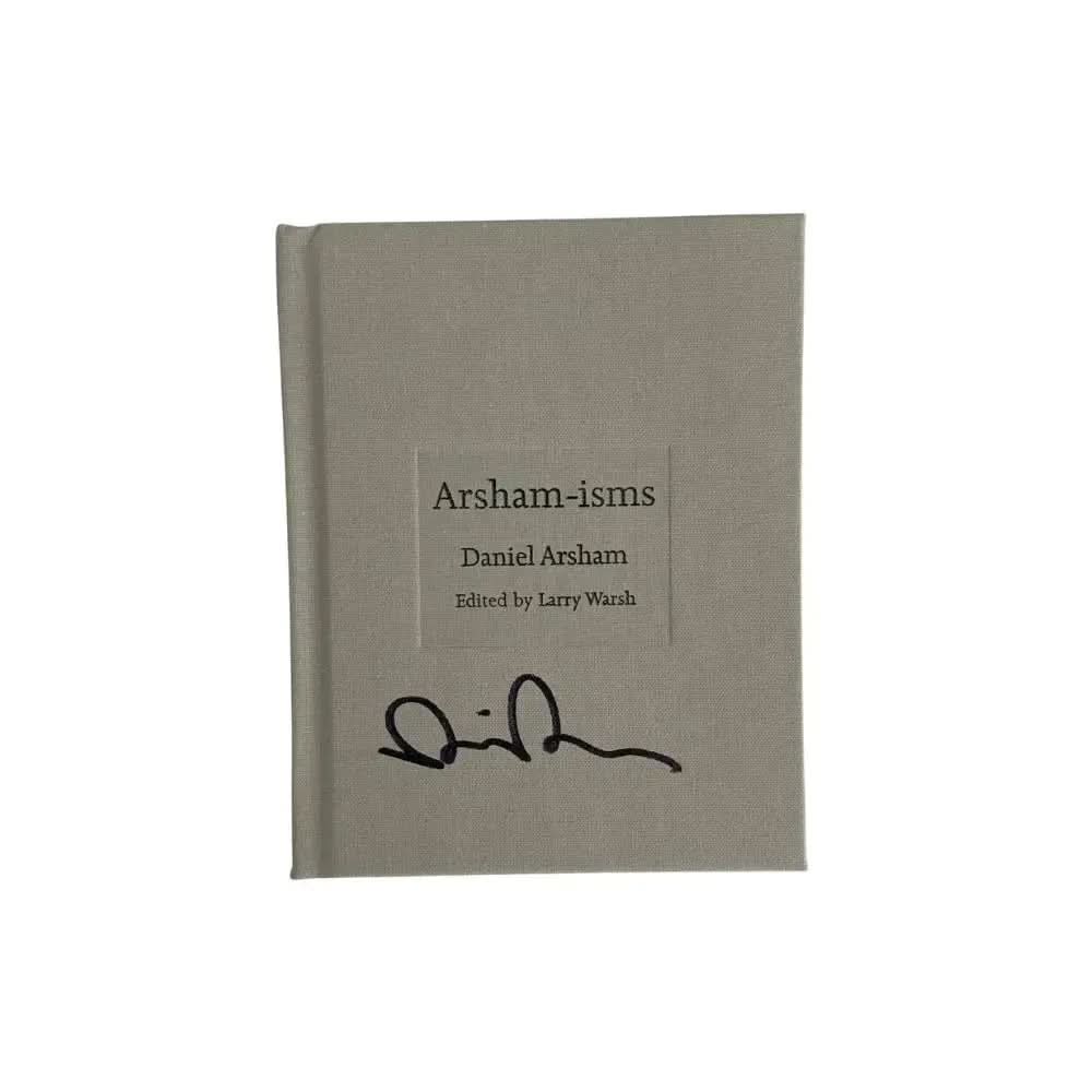Daniel Arsham ARSHAM, ISMS, Livre signé - LYNART STORE