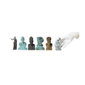 Daniel Arsham - Archive Editions Roman gods Bronze Set - Bronze sculptures