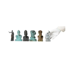 Daniel Arsham - Archive Editions Roman gods Bronze Set - Bronze sculptures