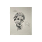 Daniel Arsham -  Eroded Classical Print - Melpomene 