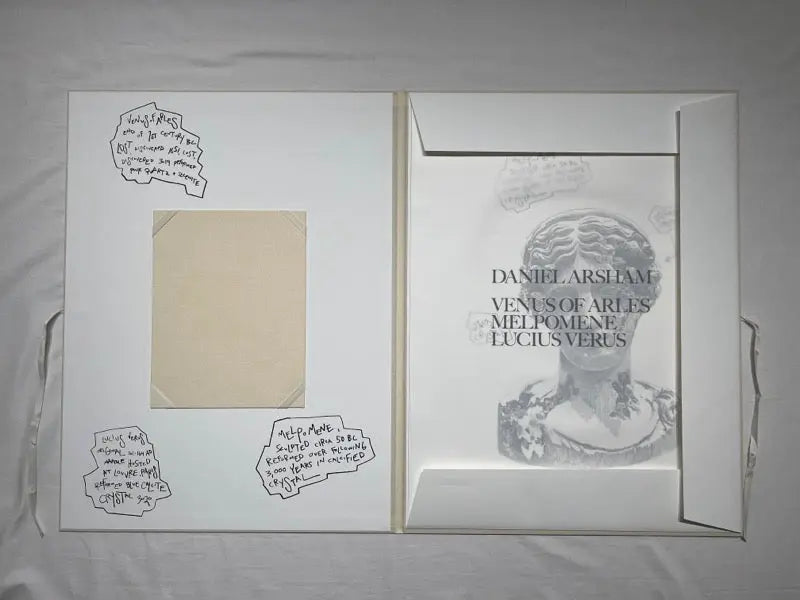 Daniel Arsham - Eroded Classical Prints (Set of 3