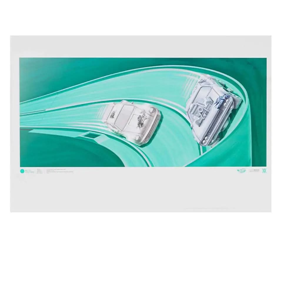 Daniel Arsham - Legends Archive, Poster - Print on 95 lb paper with spot varnish highlights