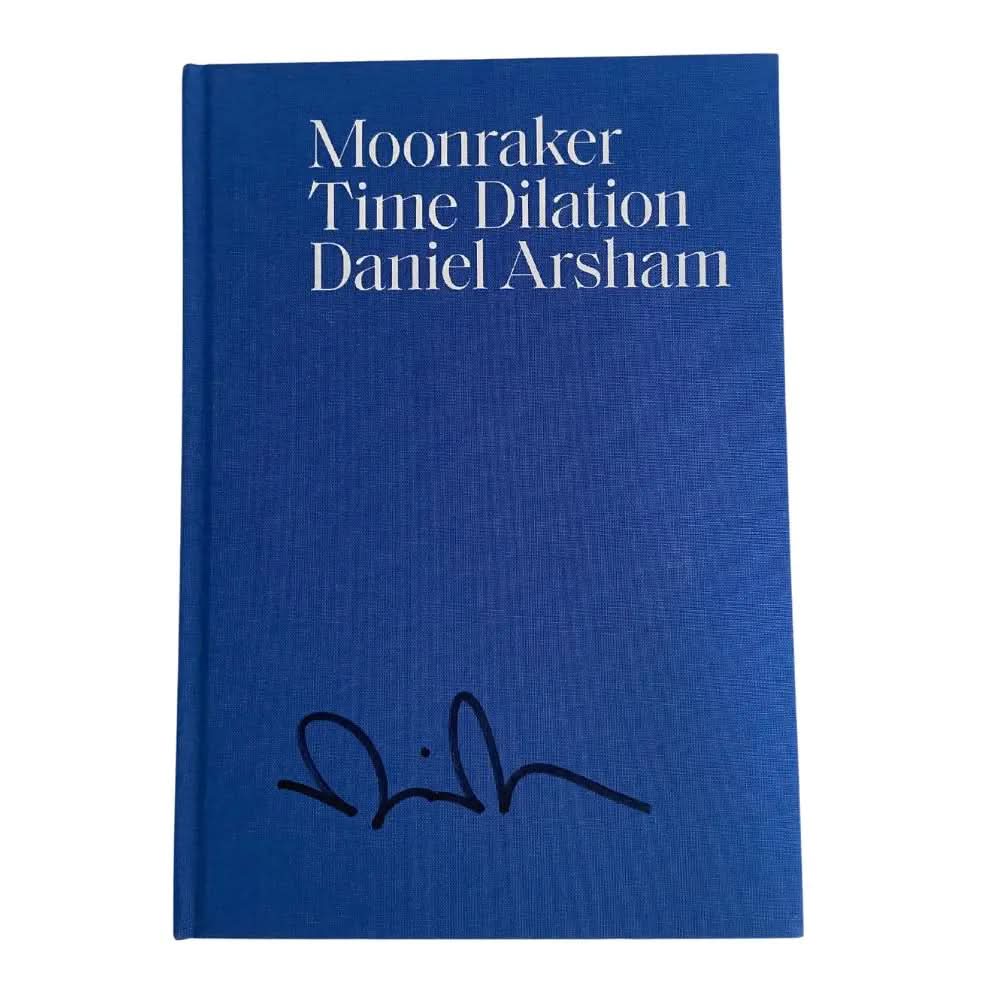 Daniel Arsham Moonraker Time Dilation Livre signé LYNART Store